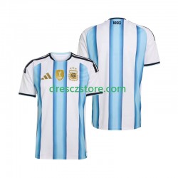Argentina Domácí Dres MS ve fotbale 2026 Krátký rukáv Muže Fotbalové Dresy