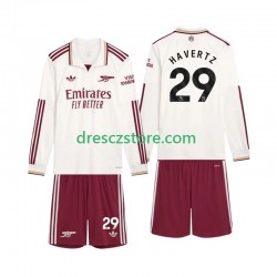 Arsenal Havertz 29 Alternativní Dres 2025-2026 Dlouhý rukáv Děti Fotbalové Dresy
