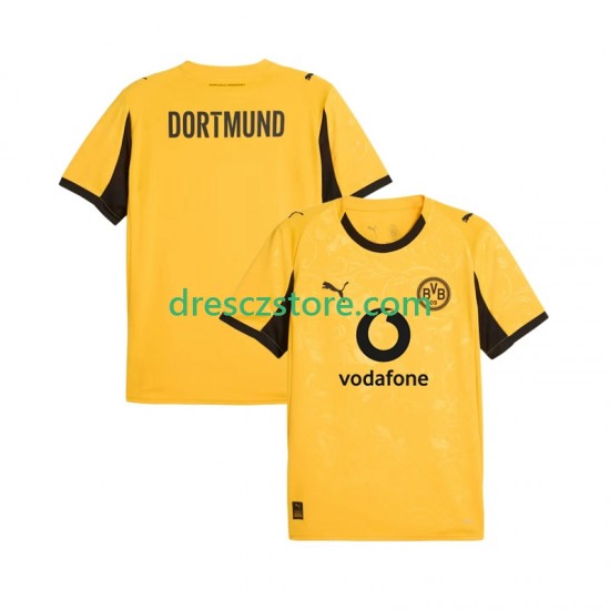 Borussia Dortmund Cup Domácí Dres 2025-2026 Krátký rukáv Muže Fotbalové Dresy