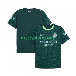 Manchester City Čtvrtý Dres 2025-2026 Krátký rukáv Muže Fotbalové Dresy