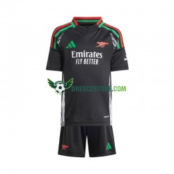 Arsenal Venkovní Dres 2024-2025 Krátký rukáv Děti Fotbalové Dresy