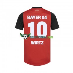 Bayer 04 Leverkusen Florian Wirtz 10 Domácí Dres 2024-2025 Krátký rukáv Muže Fotbalové Dresy