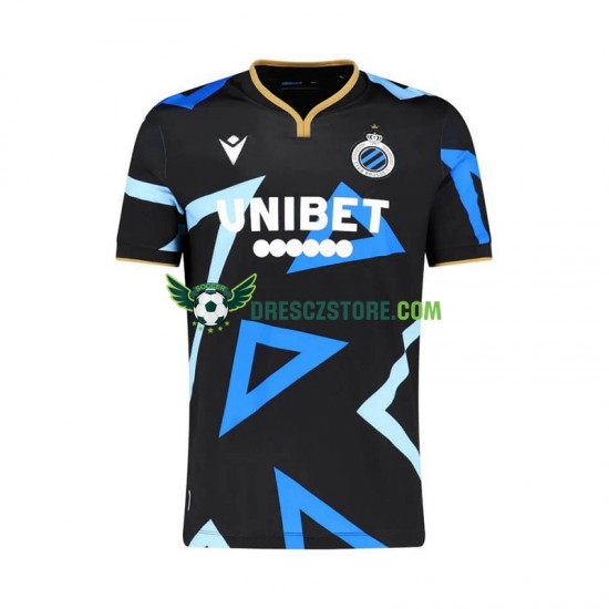 Club Brugge Čtvrtý Dres 2023-2024 Krátký rukáv Muže Fotbalové Dresy
