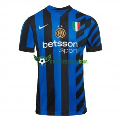 Inter Milán Domácí Dres 2024-2025 Krátký rukáv Muže Fotbalové Dresy