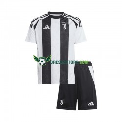 Juventus Domácí Dres 2024-2025 Krátký rukáv Děti Fotbalové Dresy