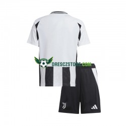 Juventus Domácí Dres 2024-2025 Krátký rukáv Děti Fotbalové Dresy