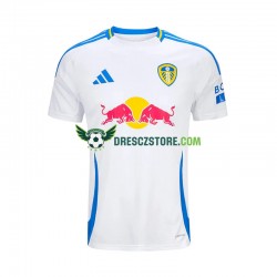 Leeds United Domácí Dres 2024-2025 Krátký rukáv Muže Fotbalové Dresy