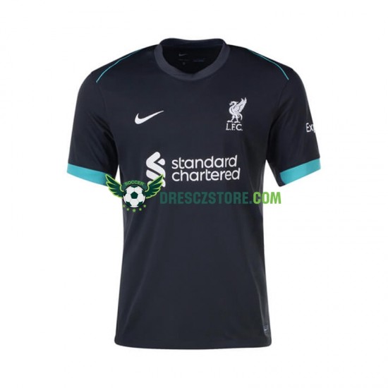Liverpool Venkovní Dres 2024-2025 Krátký rukáv Muže Fotbalové Dresy