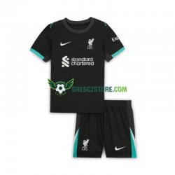 Liverpool Venkovní Dres 2024-2025 Krátký rukáv Děti Fotbalové Dresy