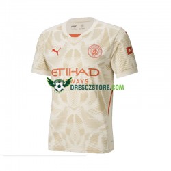 Manchester City Brankářské Alternativní Dres 2024-2025 Krátký rukáv Muže Fotbalové Dresy
