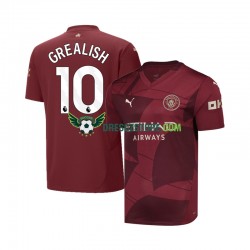 Manchester City Jack Grealish 10 Alternativní Dres 2024-2025 Krátký rukáv Muže Fotbalové Dresy