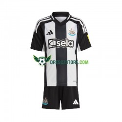 Newcastle United Domácí Dres 2024-2025 Krátký rukáv Děti Fotbalové Dresy
