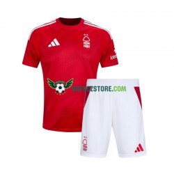 Nottingham Forest Domácí Dres 2024-2025 Krátký rukáv Děti Fotbalové Dresy