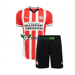 PSV Eindhoven Domácí Dres 2024-2025 Krátký rukáv Děti Fotbalové Dresy