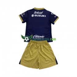 Pumas UNAM Venkovní Dres 2024-2025 Krátký rukáv Děti Fotbalové Dresy