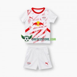 RB Leipzig Domácí Dres 2024-2025 Krátký rukáv Děti Fotbalové Dresy