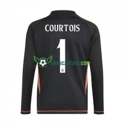 Real Madrid Thibaut Courtois 1 Brankářské Venkovní Dres 2024-2025 Krátký rukáv Muže Fotbalové Dresy