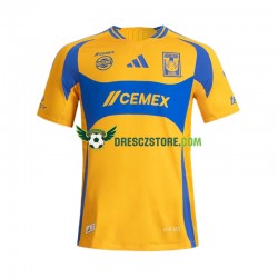 Tigres UANL Domácí Dres 2024-2025 Krátký rukáv Muže Fotbalové Dresy