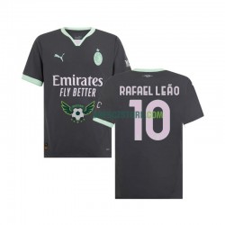 AC Milán Rafael Leao 10 Alternativní Dres 2024-2025 Krátký rukáv Muže Fotbalové Dresy