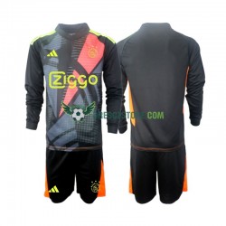 AFC Ajax Brankářské Domácí Dres 2024-2025 Dlouhý rukáv Děti Fotbalové Dresy