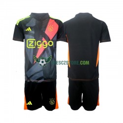 AFC Ajax Brankářské Domácí Dres 2024-2025 Krátký rukáv Děti Fotbalové Dresy