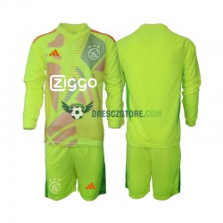 AFC Ajax Brankářské Alternativní Dres 2024-2025 Dlouhý rukáv Děti Fotbalové Dresy