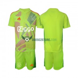 AFC Ajax Brankářské Alternativní Dres 2024-2025 Krátký rukáv Děti Fotbalové Dresy