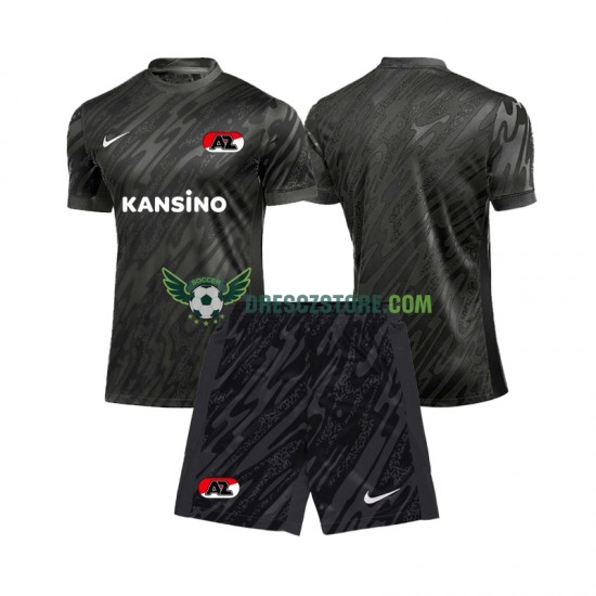 AZ Alkmaar Brankářské Venkovní Dres 2024-2025 Krátký rukáv Děti Fotbalové Dresy