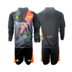 Arsenal Brankářské Alternativní Dres 2024-2025 Dlouhý rukáv Děti Fotbalové Dresy