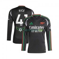 Arsenal Rice 41 Venkovní Dres 2024-2025 Dlouhý rukáv Muže Fotbalové Dresy
