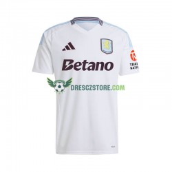 Aston Villa Venkovní Dres 2024-2025 Krátký rukáv Muže Fotbalové Dresy