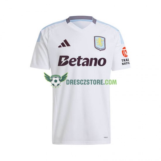 Aston Villa Venkovní Dres 2024-2025 Krátký rukáv Muže Fotbalové Dresy
