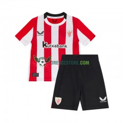 Athletic Bilbao Domácí Dres 2024-2025 Krátký rukáv Děti Fotbalové Dresy