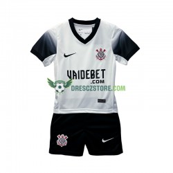 Corinthians Domácí Dres 2024-2025 Krátký rukáv Děti Fotbalové Dresy