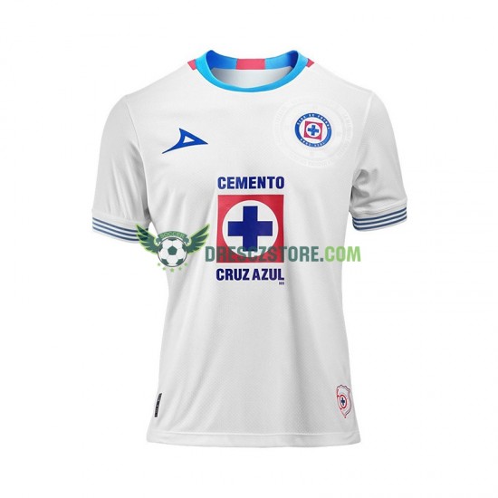 Cruz Azul Venkovní Dres 2024-2025 Krátký rukáv Muže Fotbalové Dresy