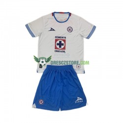 Cruz Azul Venkovní Dres 2024-2025 Krátký rukáv Děti Fotbalové Dresy