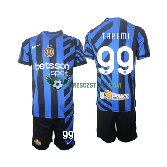 Inter Milán Mehdi Taremi 99 Domácí Dres 2024-2025 Krátký rukáv Děti Fotbalové Dresy