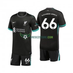Liverpool Alexander-Arnold 66 Venkovní Dres 2024-2025 Krátký rukáv Děti Fotbalové Dresy