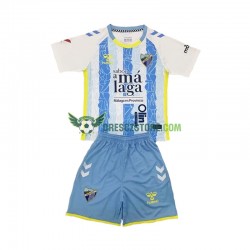 Málaga CF Domácí Dres 2024-2025 Krátký rukáv Děti Fotbalové Dresy