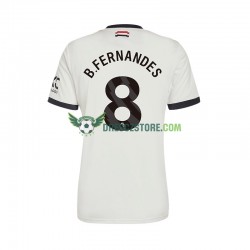 Manchester United Bruno Fernandes 8 Alternativní Dres 2024-2025 Krátký rukáv Muže Fotbalové Dresy