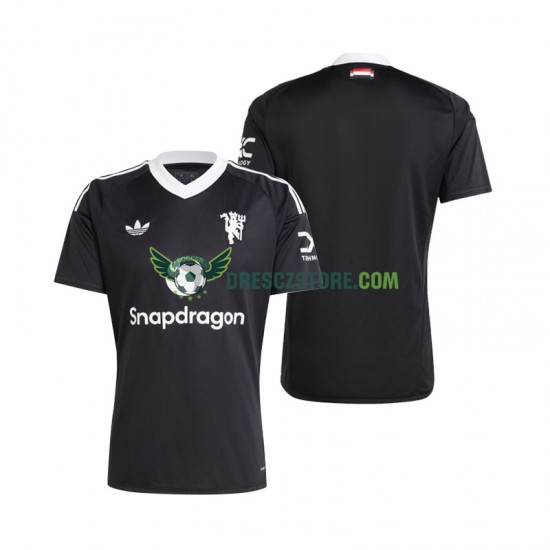 Manchester United Brankářské Alternativní Dres 2024-2025 Krátký rukáv Muže Fotbalové Dresy