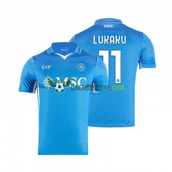 SSC Neapol Lukaku 11 Domácí Dres 2024-2025 Krátký rukáv Muže Fotbalové Dresy
