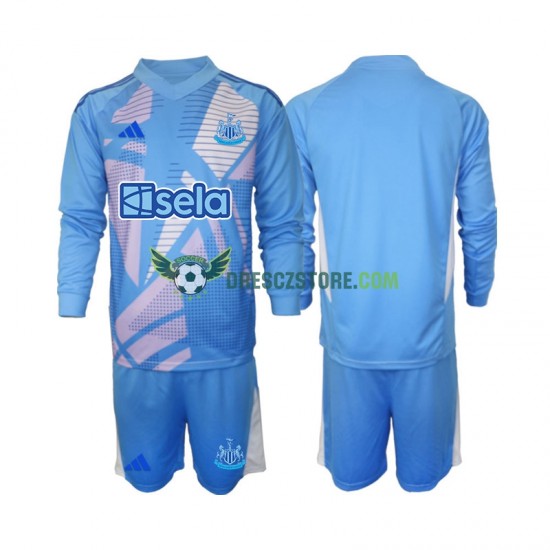Newcastle United Brankářské Venkovní Dres 2024-2025 Dlouhý rukáv Děti Fotbalové Dresy