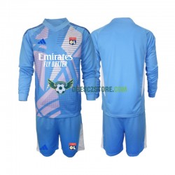 Olympique Lyonnais Brankářské Alternativní Dres 2024-2025 Dlouhý rukáv Děti Fotbalové Dresy