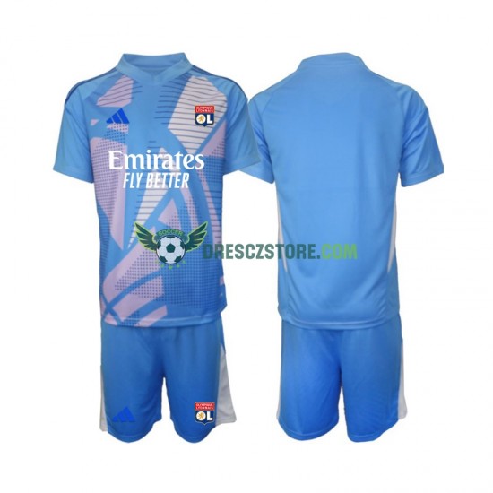 Olympique Lyonnais Brankářské Alternativní Dres 2024-2025 Krátký rukáv Děti Fotbalové Dresy
