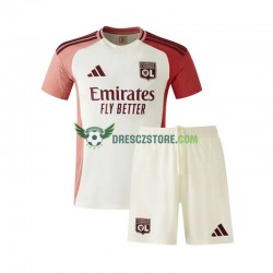 Olympique Lyonnais Alternativní Dres 2024-2025 Krátký rukáv Děti Fotbalové Dresy