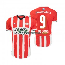 PSV Eindhoven DE JONG 9 Domácí Dres 2024-2025 Krátký rukáv Muže Fotbalové Dresy