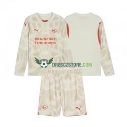 PSV Eindhoven Brankářské Alternativní Dres 2024-2025 Dlouhý rukáv Děti Fotbalové Dresy