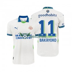 PSV Eindhoven Johan Bakayoko 11 Venkovní Dres 2024-2025 Krátký rukáv Muže Fotbalové Dresy