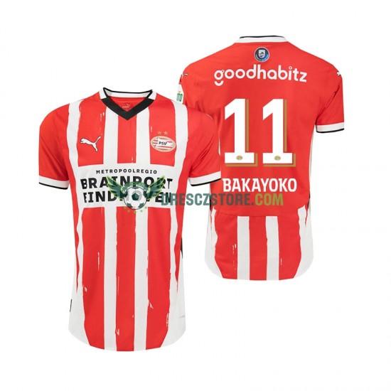 PSV Eindhoven Johan Bakayoko 11 Domácí Dres 2024-2025 Krátký rukáv Muže Fotbalové Dresy
